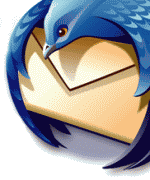 Překrásné logo Mozilly Thunderbird