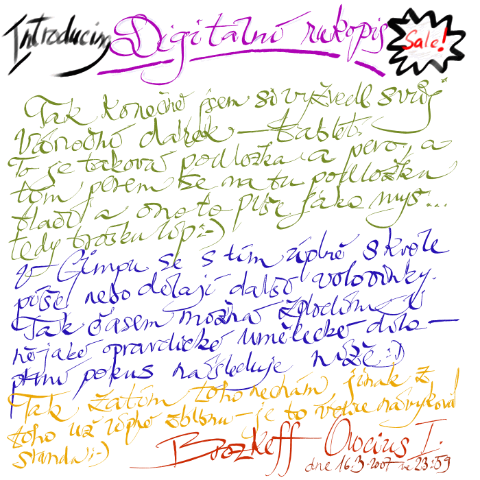 Digital manuscript Blogpost ... by brozkeff :)