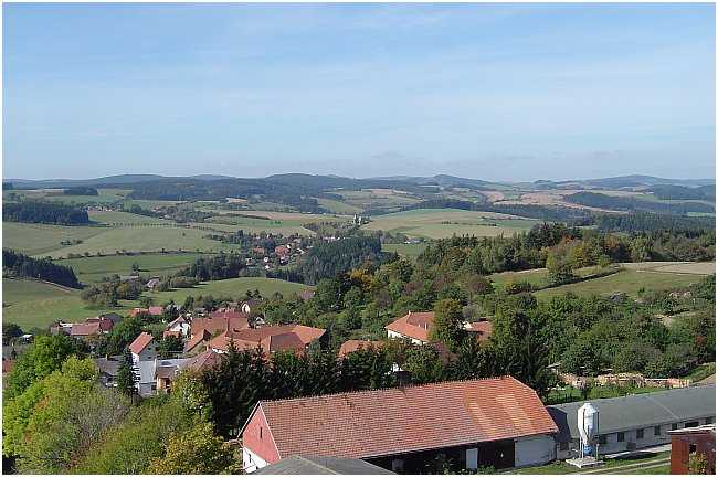 Foto z Karasínské rozhledny