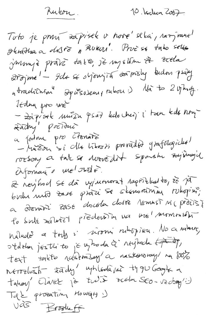 Manuscript Blogpost ... by brozkeff :)