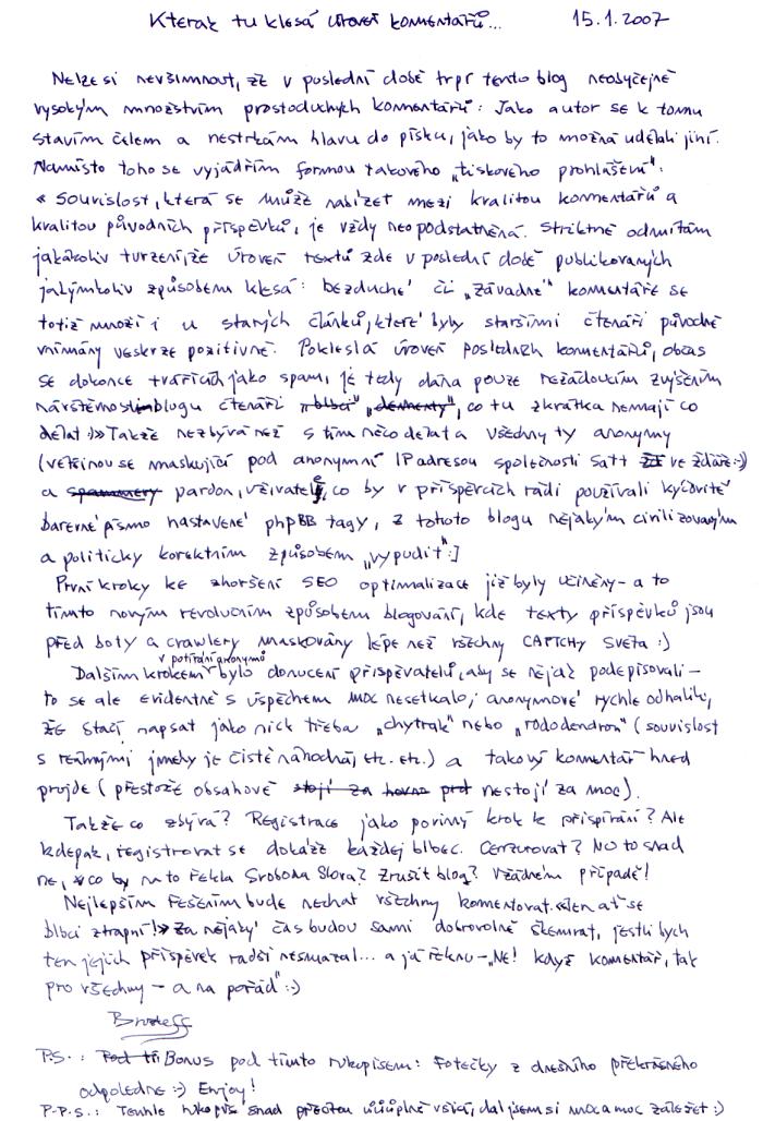 Manuscript Blogpost ... by brozkeff :)