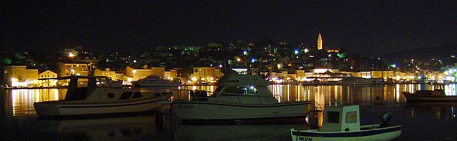 Mali Lošinj v noci